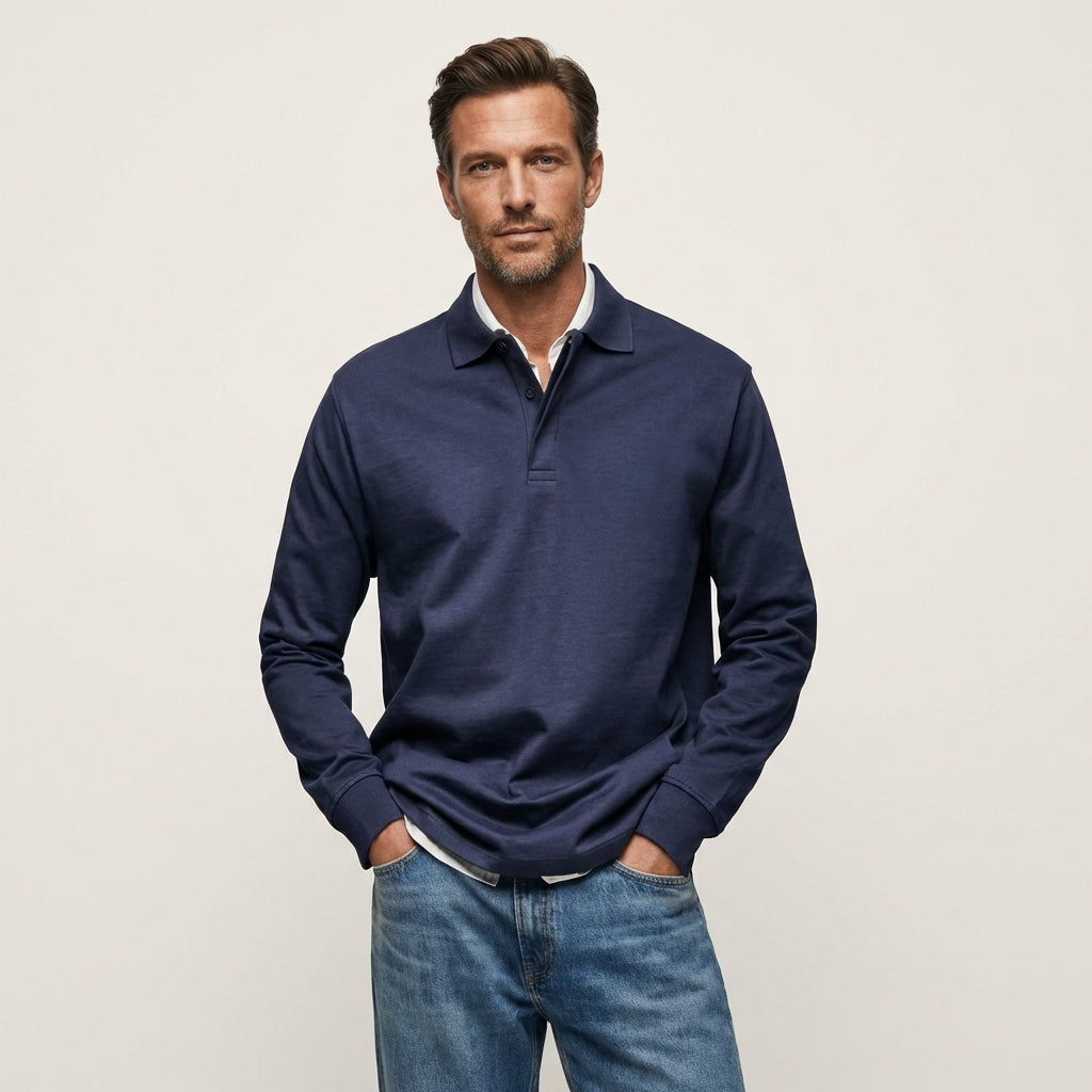 Jeremy | Cotton Knit Polo