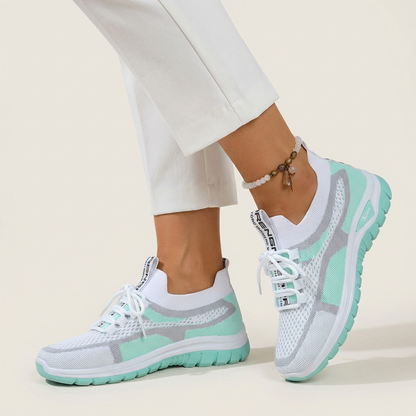Yonna | Breathable Gradient Mesh Sneakers
