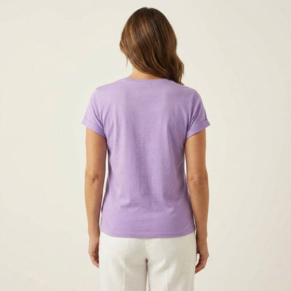 Alexis | Heart Print Casual T-Shirt