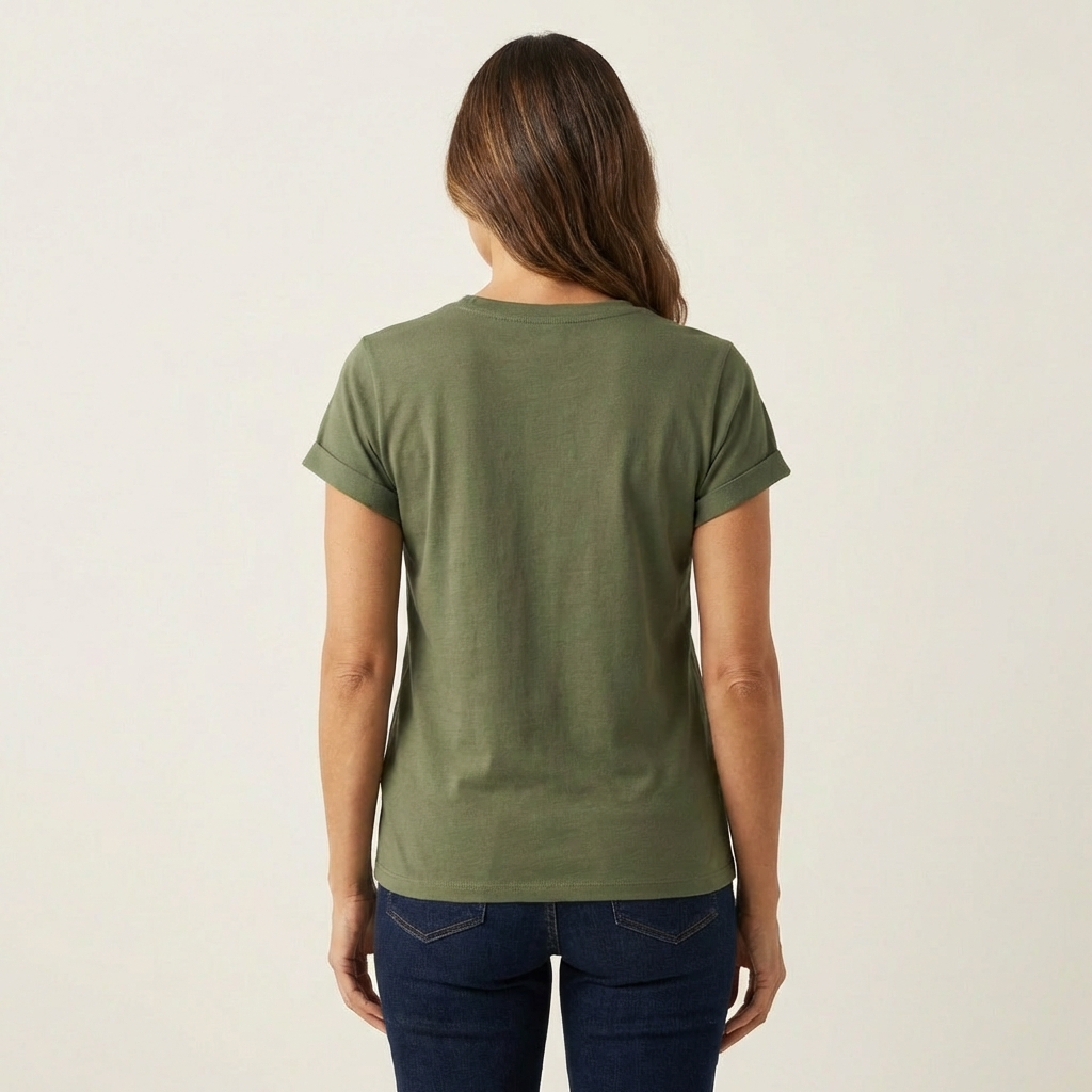 Alexis | Heart Print Casual T-Shirt