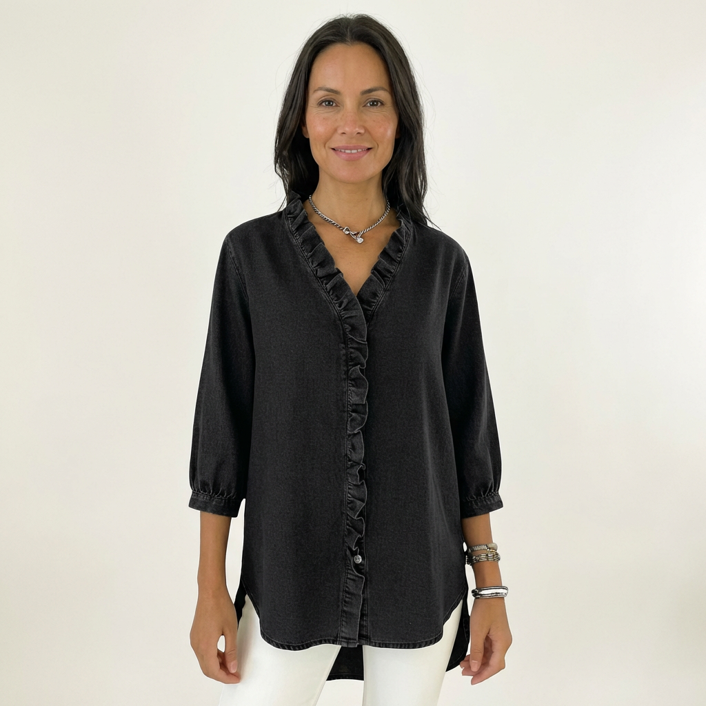 Irelia | Elegant Ruffle Blouse