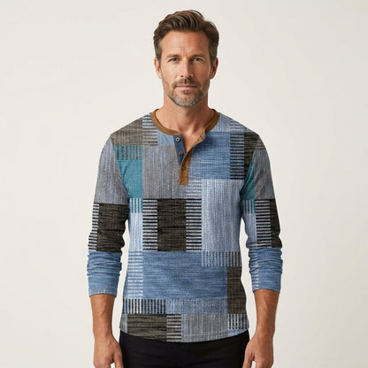 Curtis | Colorful Long Sleeve Shirt for Men