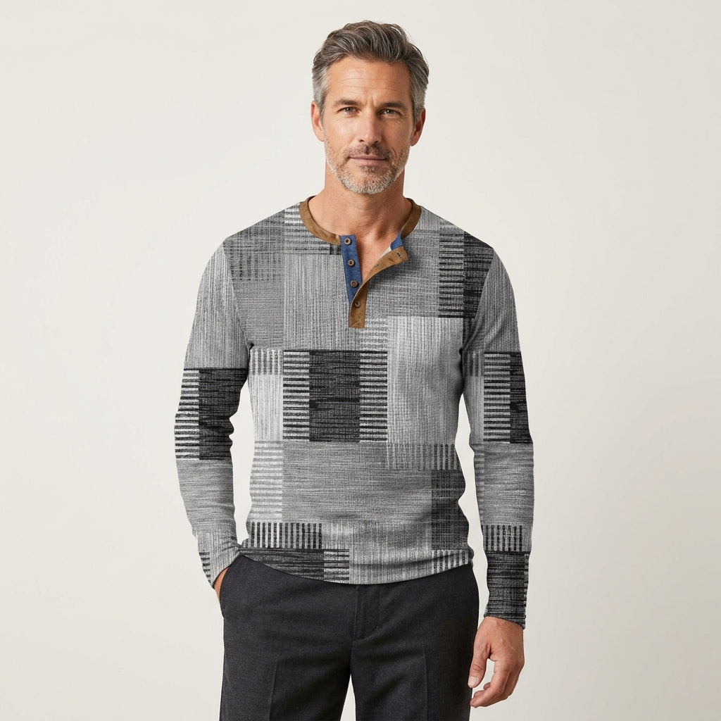 Curtis | Colorful Long Sleeve Shirt for Men
