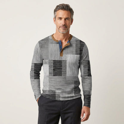Curtis | Colorful Long Sleeve Shirt for Men