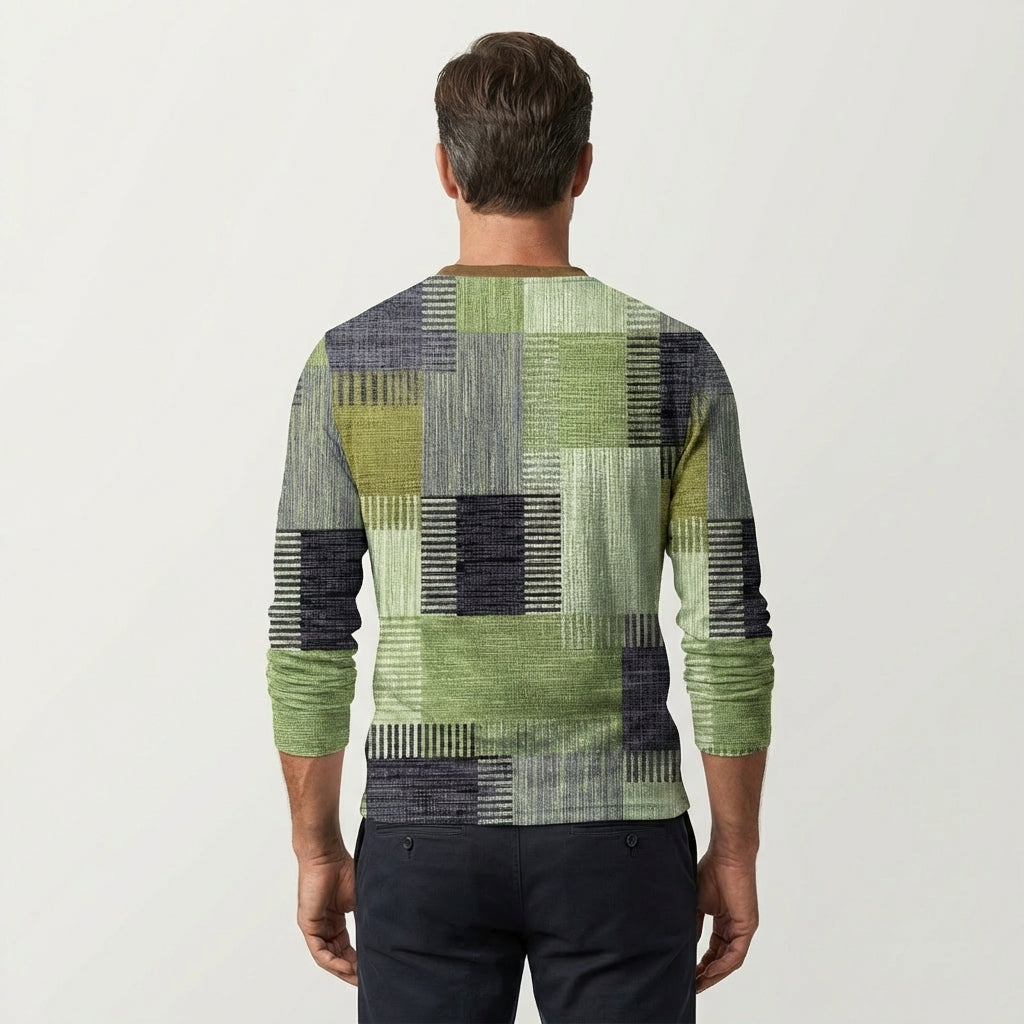 Curtis | Colorful Long Sleeve Shirt for Men
