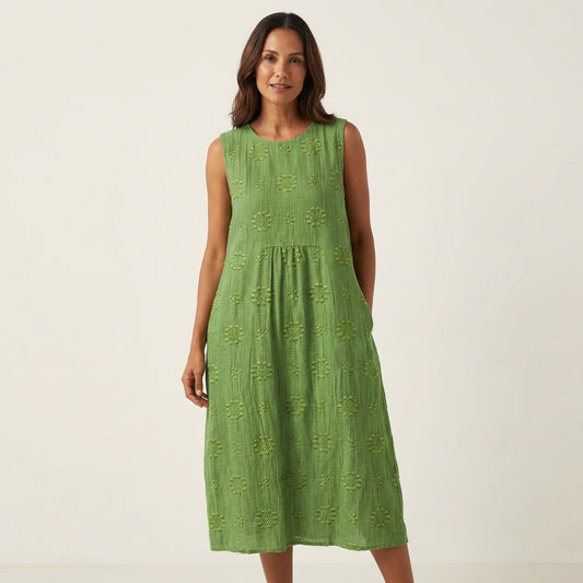 Sierra | Sleeveless Midi Dress