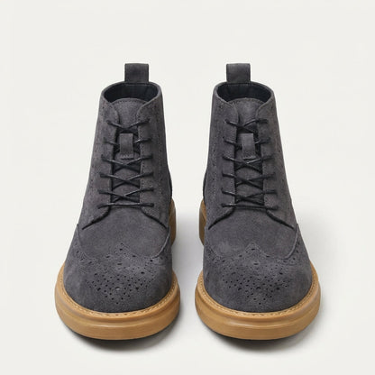 Charlie | Suede Brogue Boot