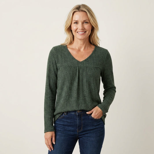 Melly | Knit Blouse