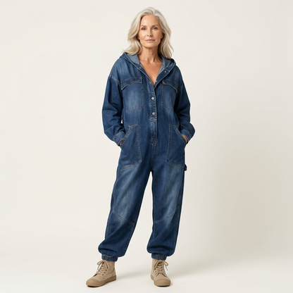 Lorane | Hooded Jumpsuit