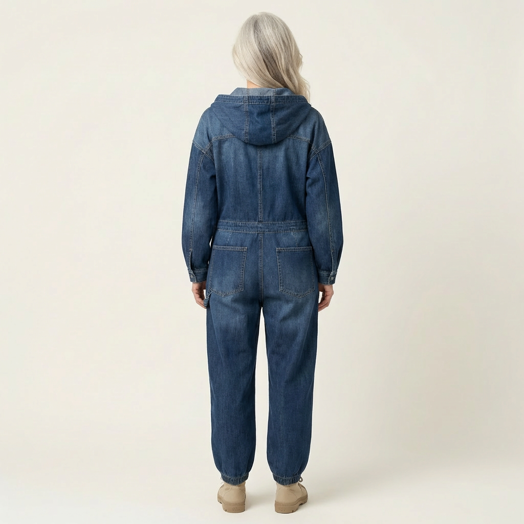Lorane | Hooded Jumpsuit