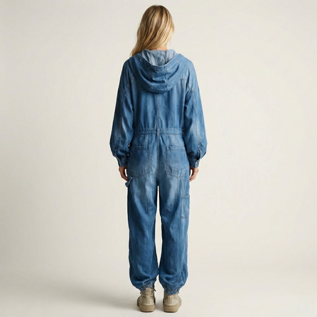 Lorane | Hooded Jumpsuit