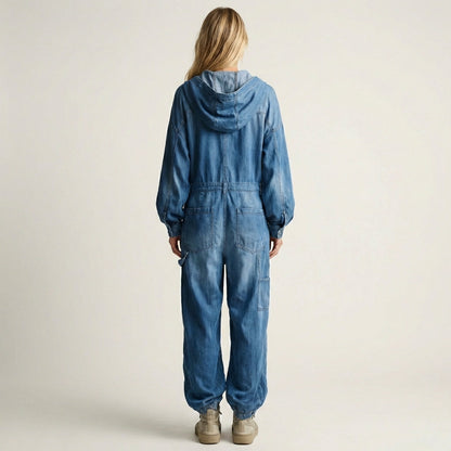 Lorane | Hooded Jumpsuit