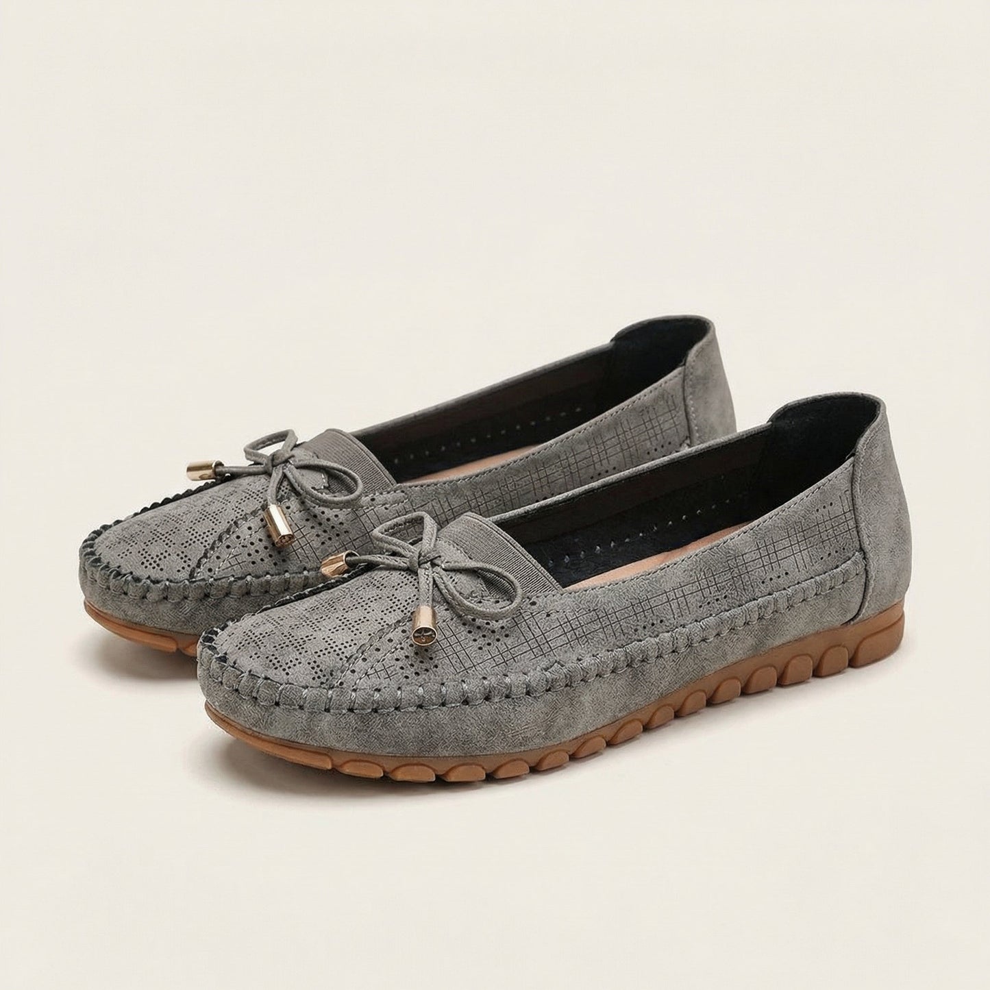 Lena | Bow-Detail Slip-On Flat