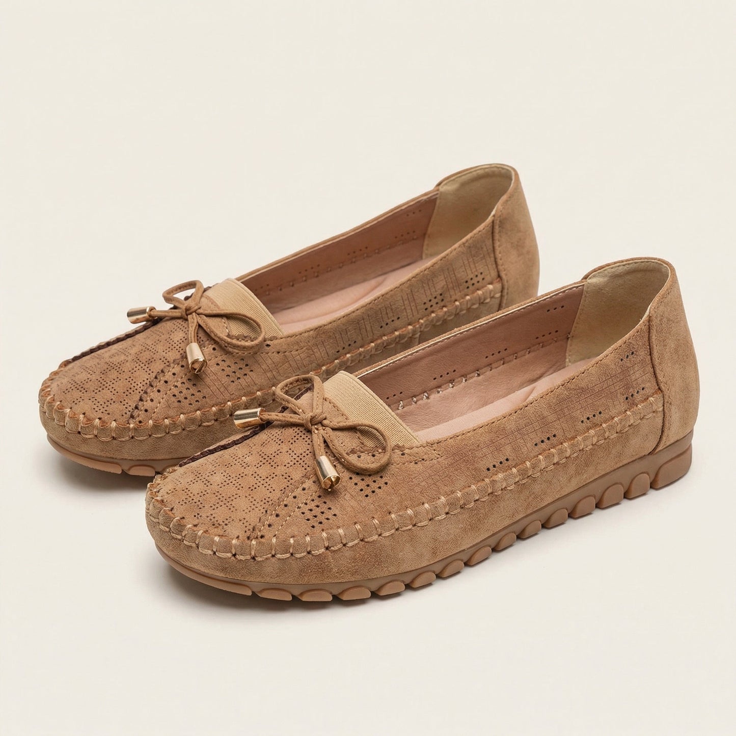 Lena | Bow-Detail Slip-On Flat
