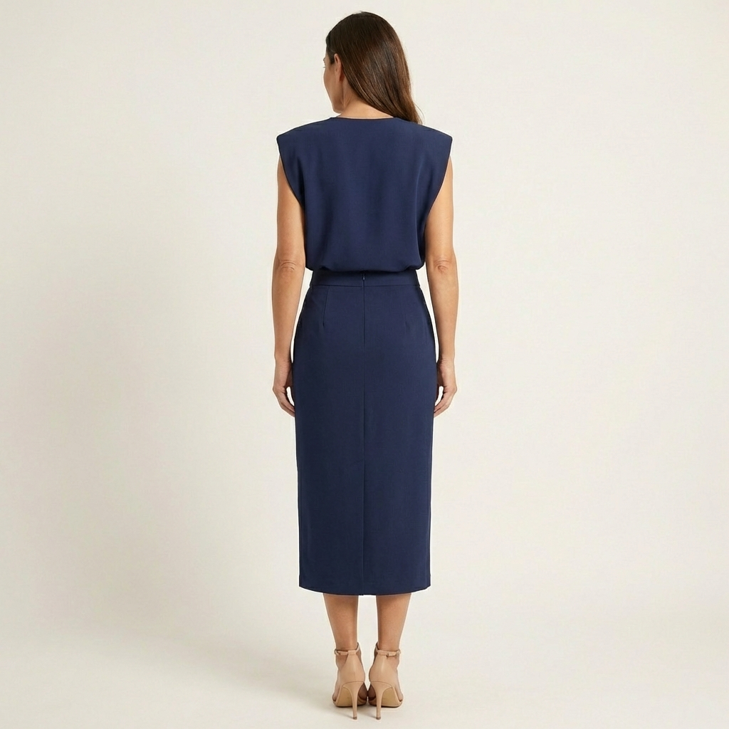 Dalia | Midi Dress With Side Slit