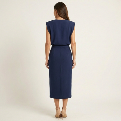 Dalia | Midi Dress With Side Slit