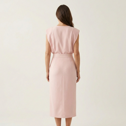 Dalia | Midi Dress With Side Slit