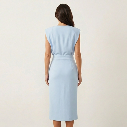 Dalia | Midi Dress With Side Slit