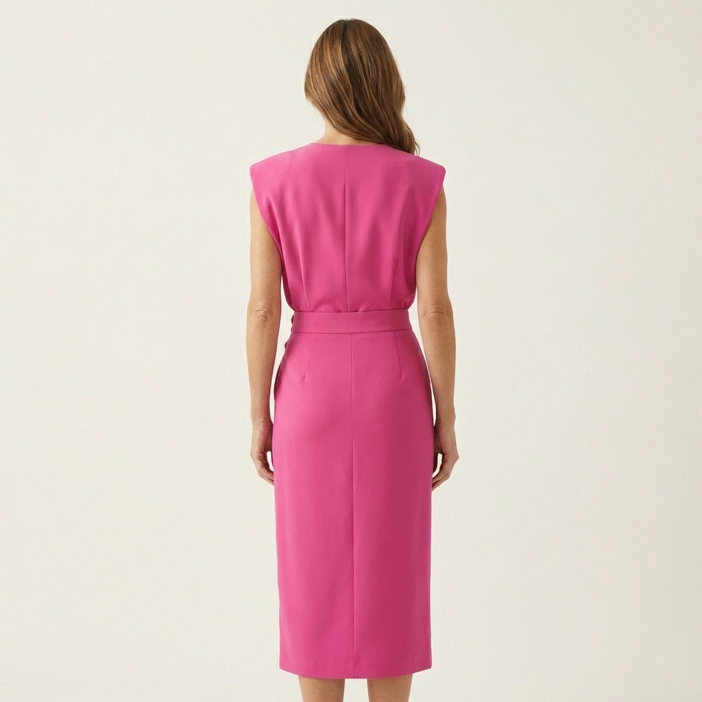 Dalia | Midi Dress With Side Slit