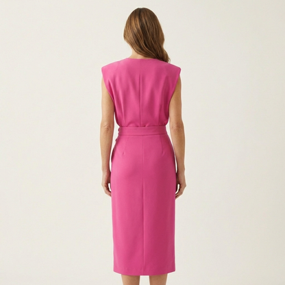 Dalia | Midi Dress With Side Slit