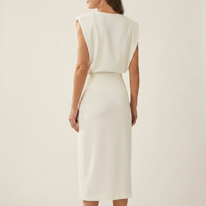 Dalia | Midi Dress With Side Slit