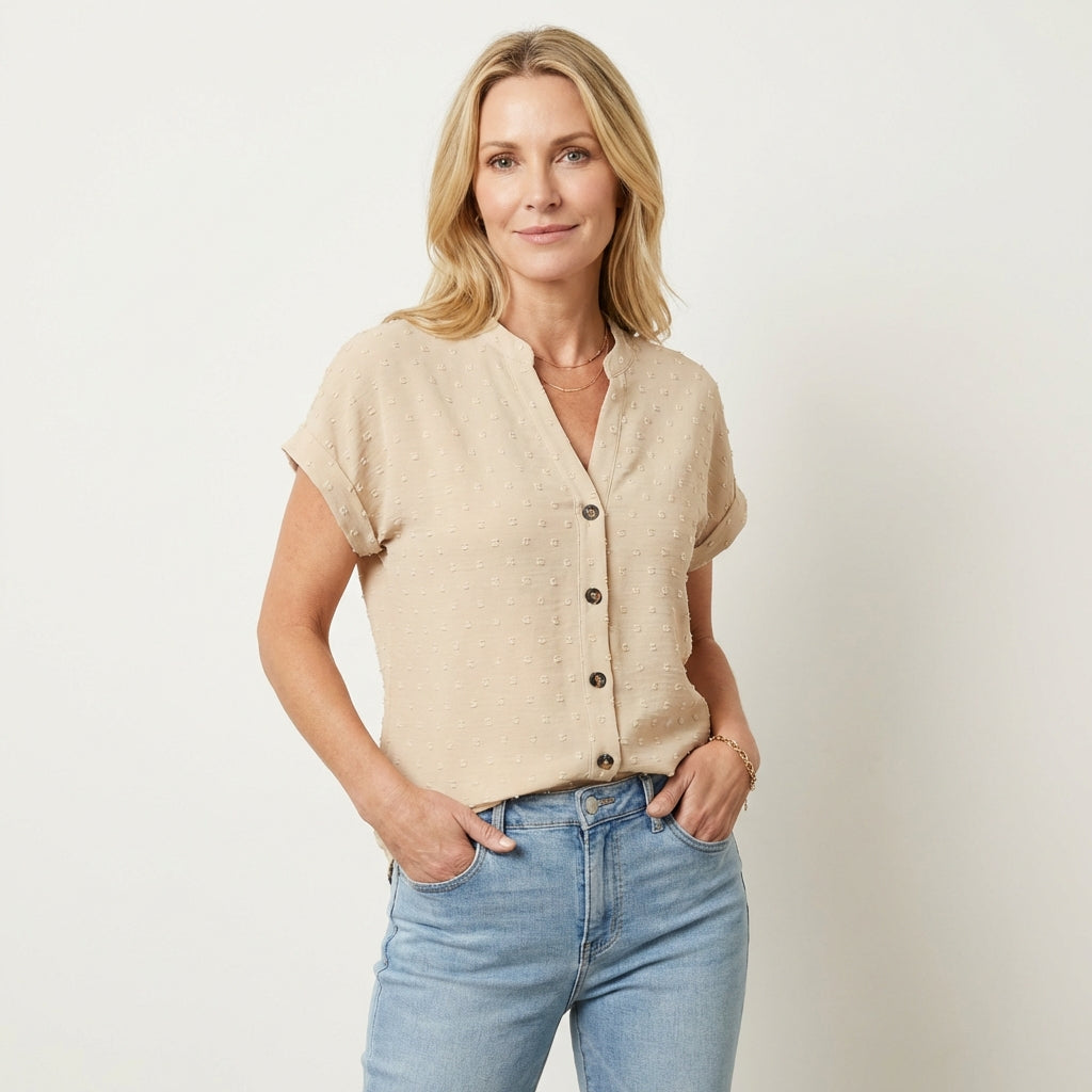 Seraphina | Button-Down Blouse