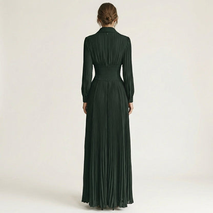 Madison | Pleated Maxi Dress