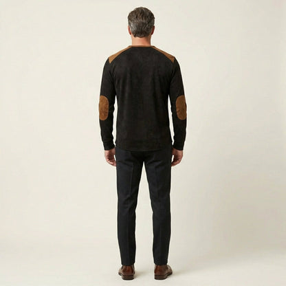 Bradley | Suede-Touch Henley Shirt