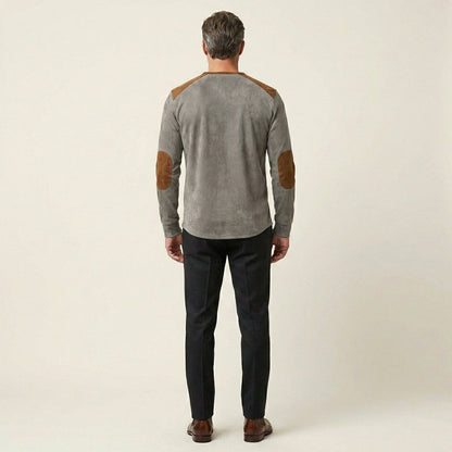 Bradley | Suede-Touch Henley Shirt