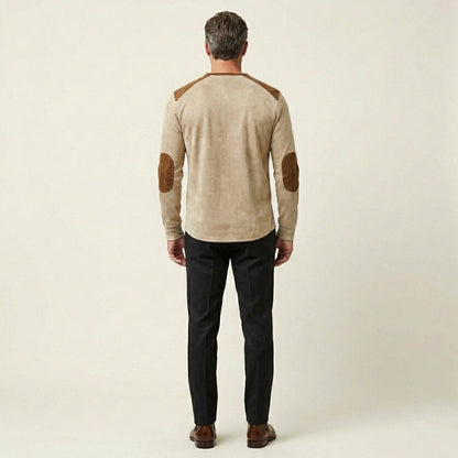 Bradley | Suede-Touch Henley Shirt