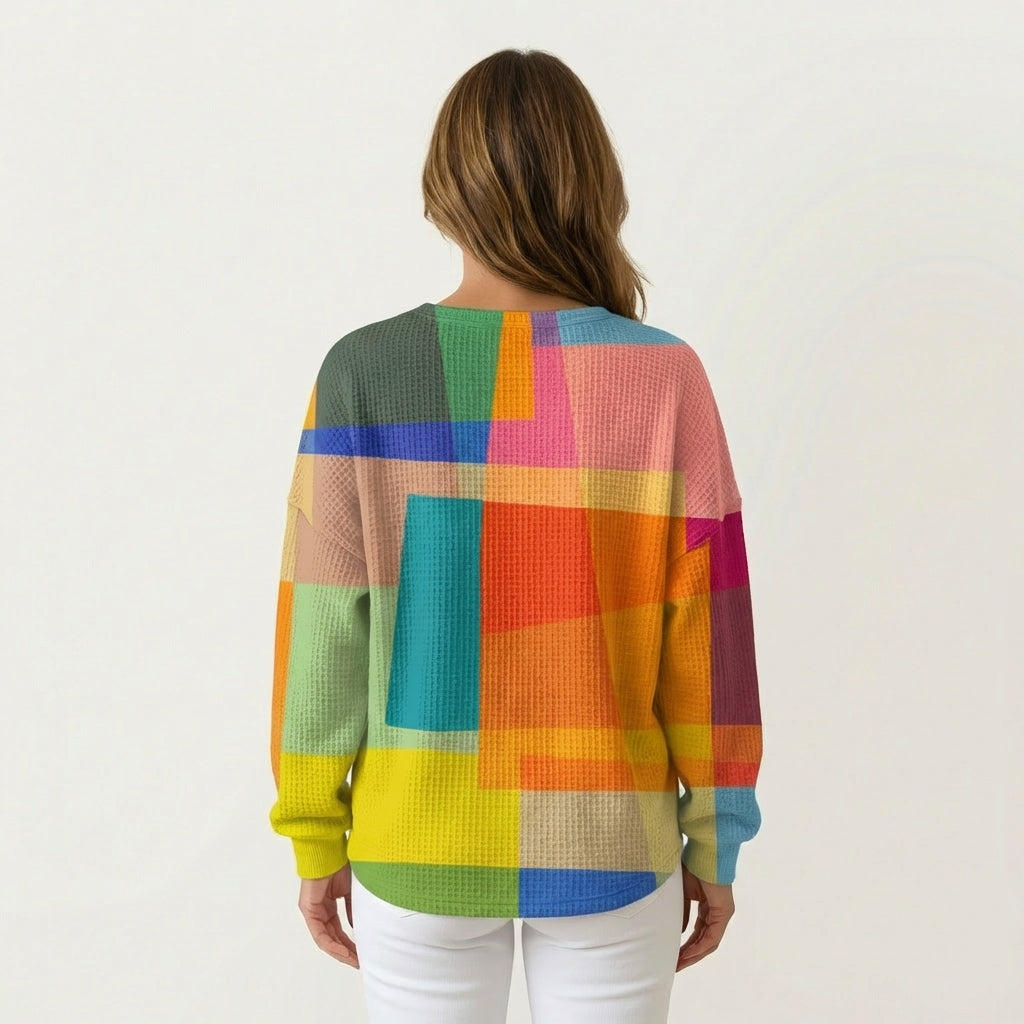Fabienne | Vintage Print Sweatshirt