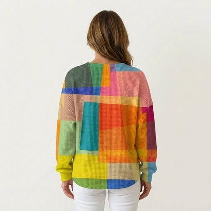 Fabienne | Vintage Print Sweatshirt