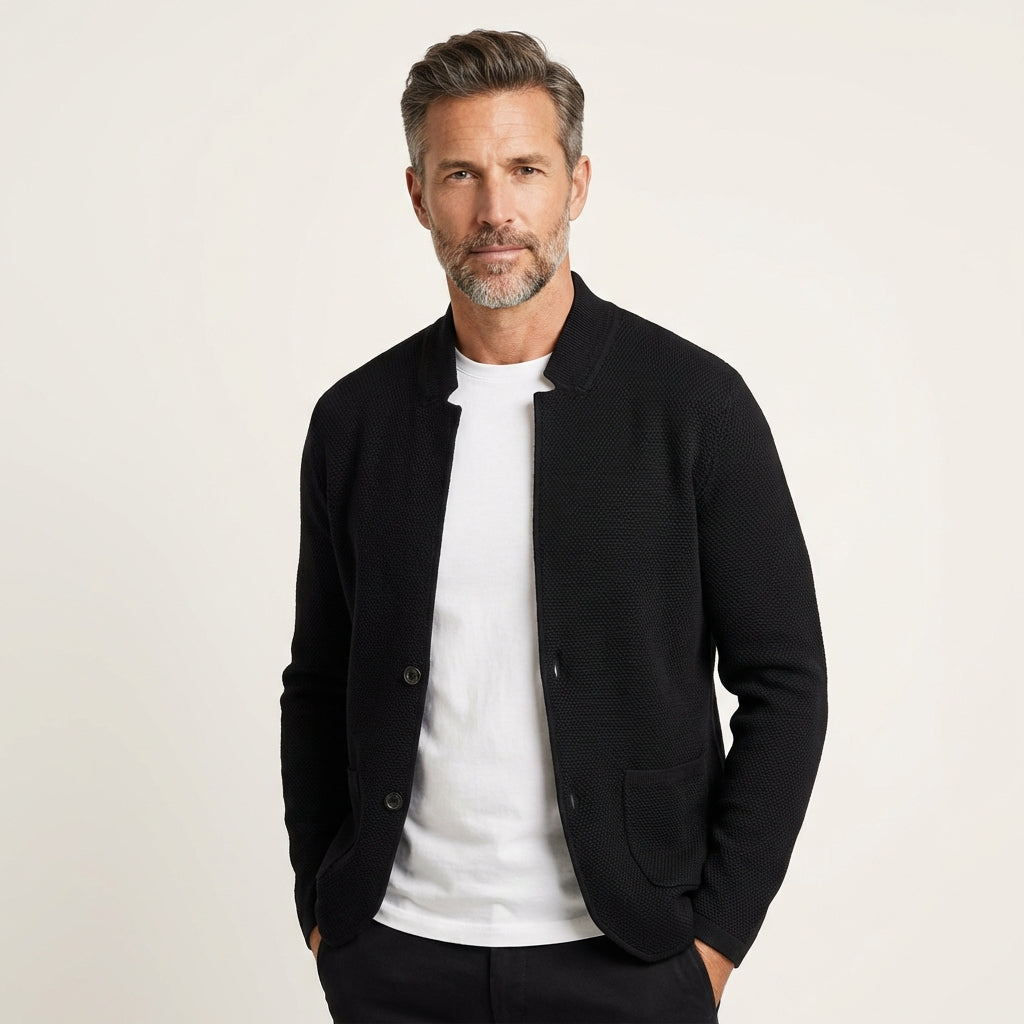 Christopher | Textured Knit Vest