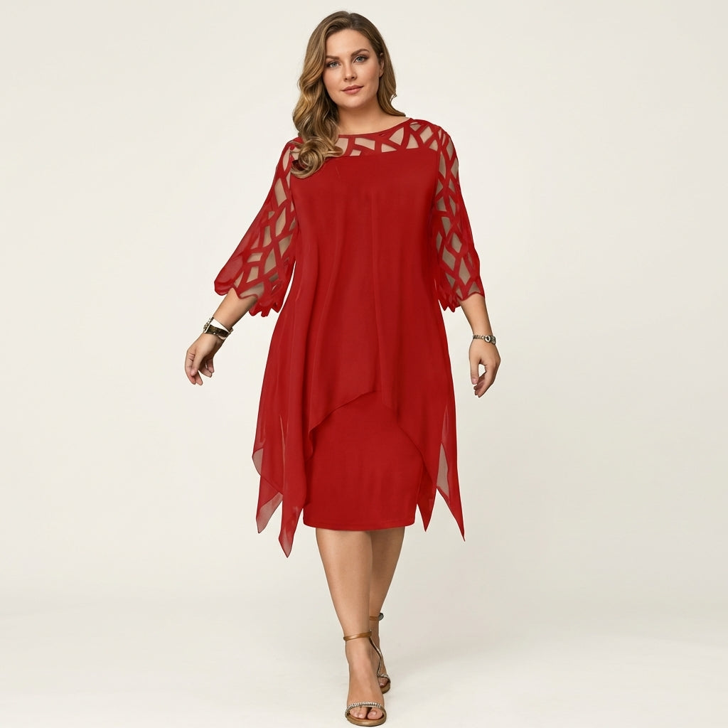 Tess | Elegant Midi Dress