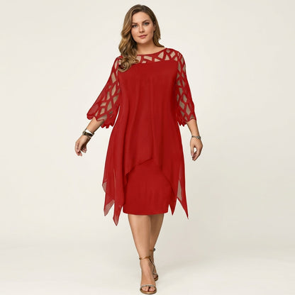 Tess | Elegant Midi Dress