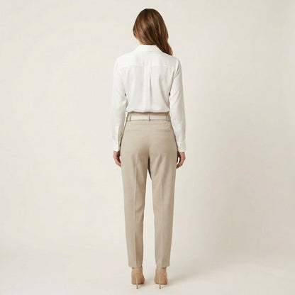 Jade | High-Waist Ankle Trousers