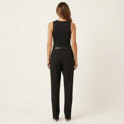 Jade | High-Waist Ankle Trousers