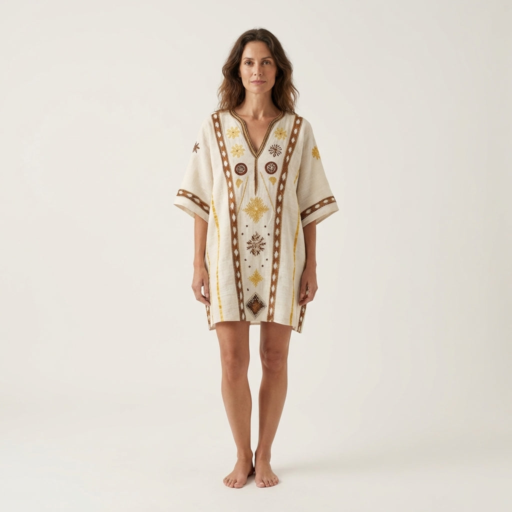 Vera | Floral V-Neck Dress