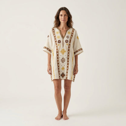 Vera | Floral V-Neck Dress