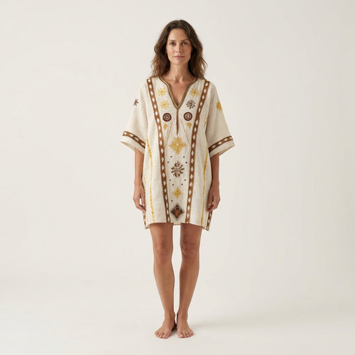 Vera | Floral V-Neck Dress