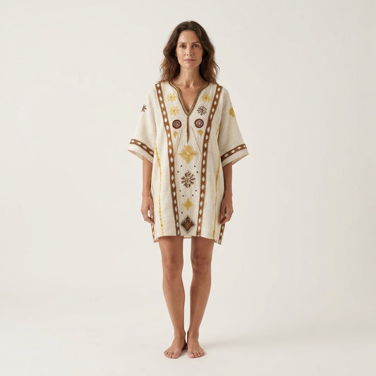 Vera | Floral V-Neck Dress