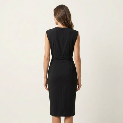Tavessa | Draped Midi Dress