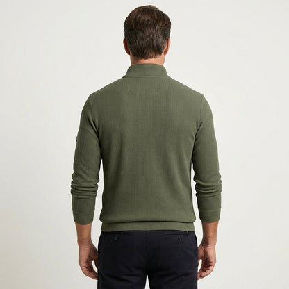Charles | Long-Sleeve Zip Shirt