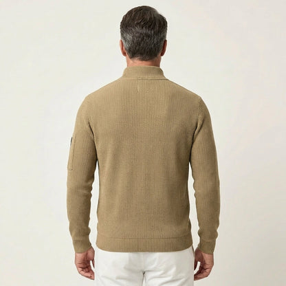 Charles | Long-Sleeve Zip Shirt