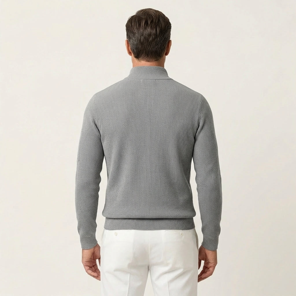 Charles | Long-Sleeve Zip Shirt