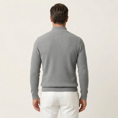 Charles | Long-Sleeve Zip Shirt