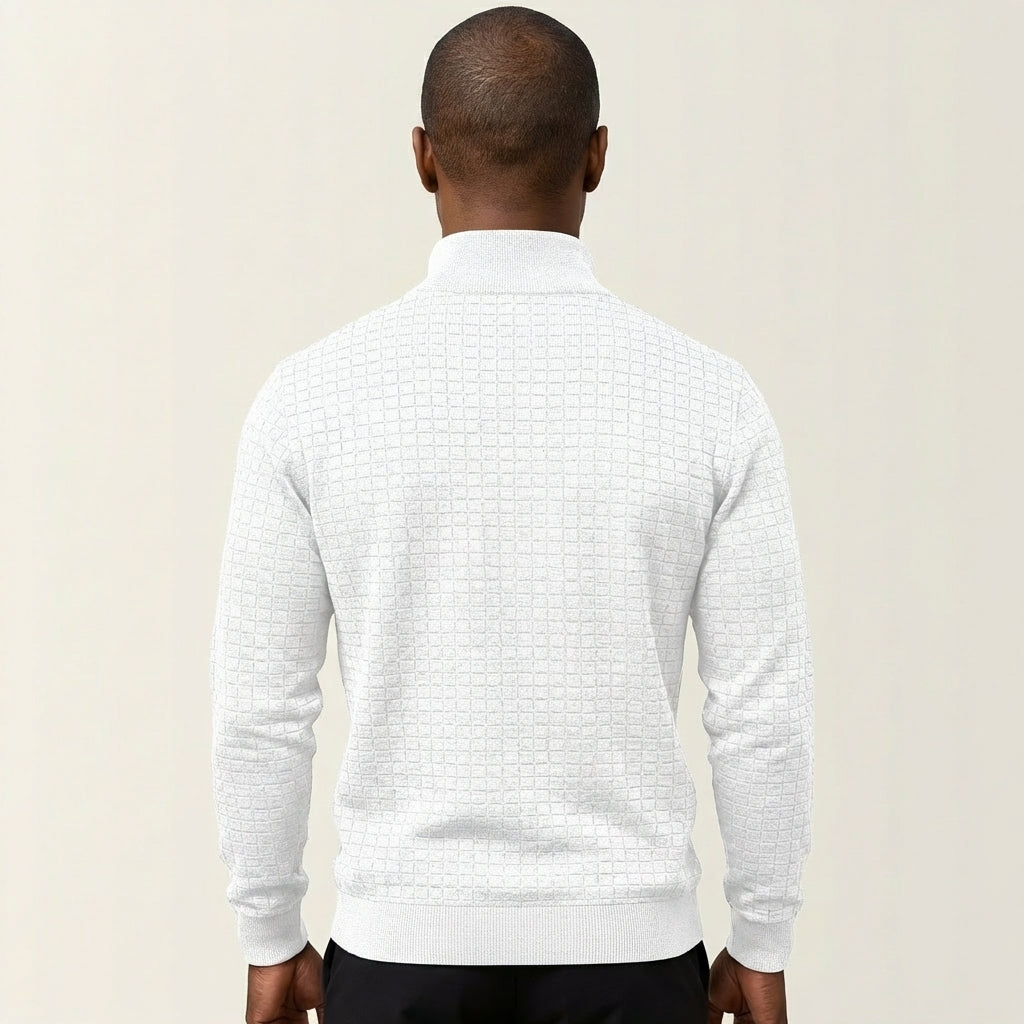 Charles | Long-Sleeve Zip Shirt