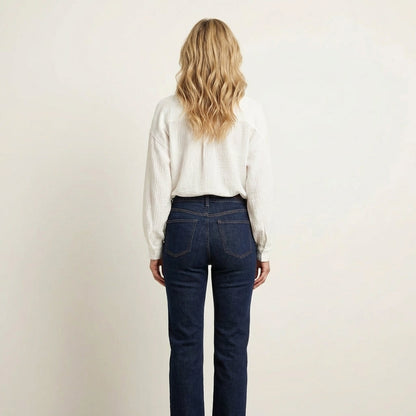 Holly | Elegant Button Blouse