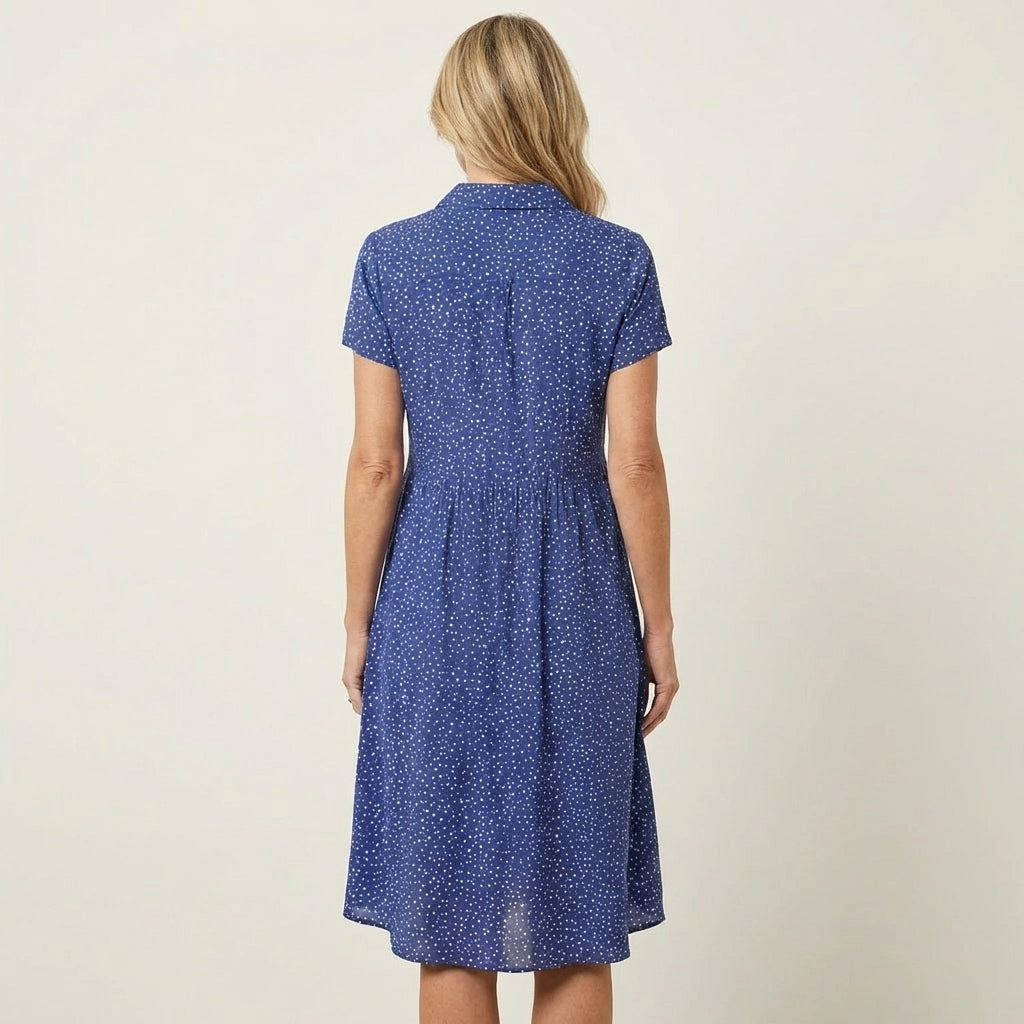 Marryl | V-Neck Print Dress