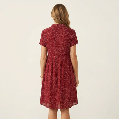 Marryl | V-Neck Print Dress